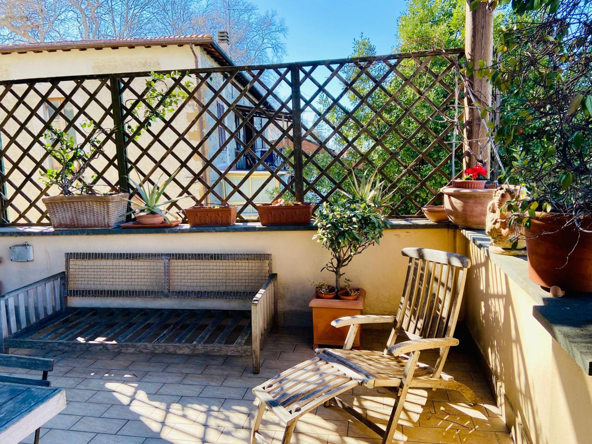 La Terrazza Di Andrea Lägenhet Bolsena Exteriör bild